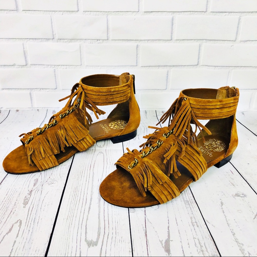 Vince Camuto Hershell Fringe Sandal